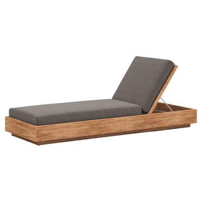 Kinta Outdoor Chaise Lounge - Venao Charcoal