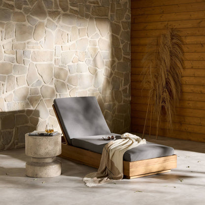Kinta Outdoor Chaise Lounge - Venao Charcoal