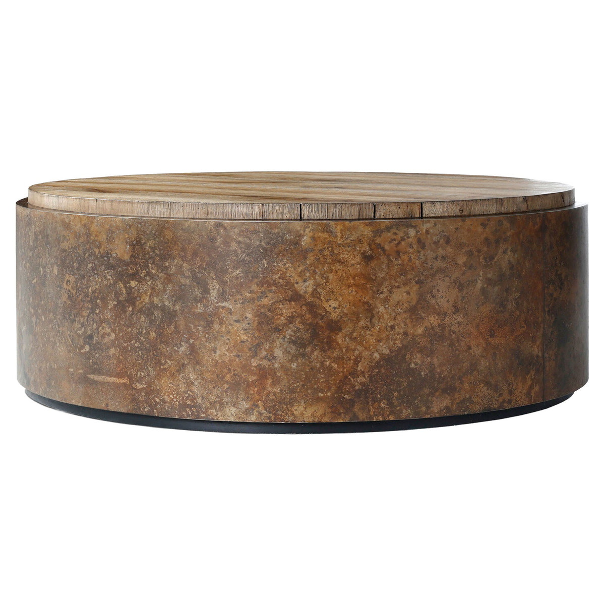Kipp Coffee Table - Burnt Bleached Oak Resawn