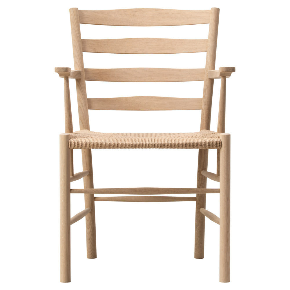 Klint Armchair - Oak Soap, Natural Paper Cord