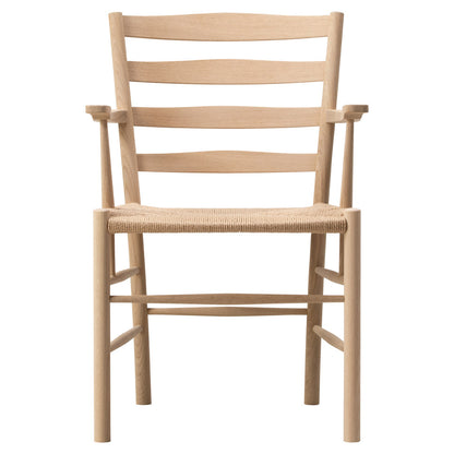 Klint Armchair - Oak Soap, Natural Paper Cord