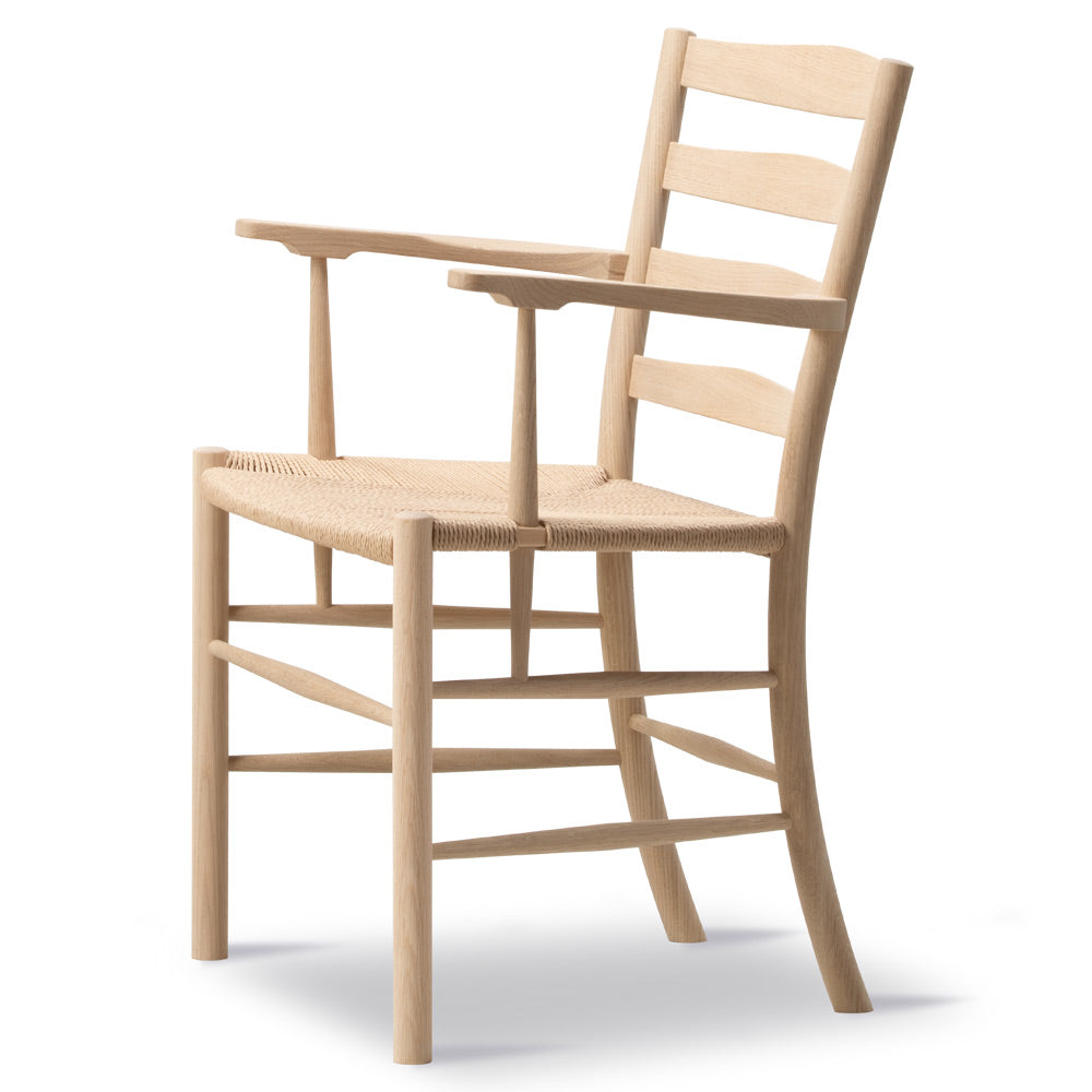 Klint Armchair - Oak Soap, Natural Paper Cord