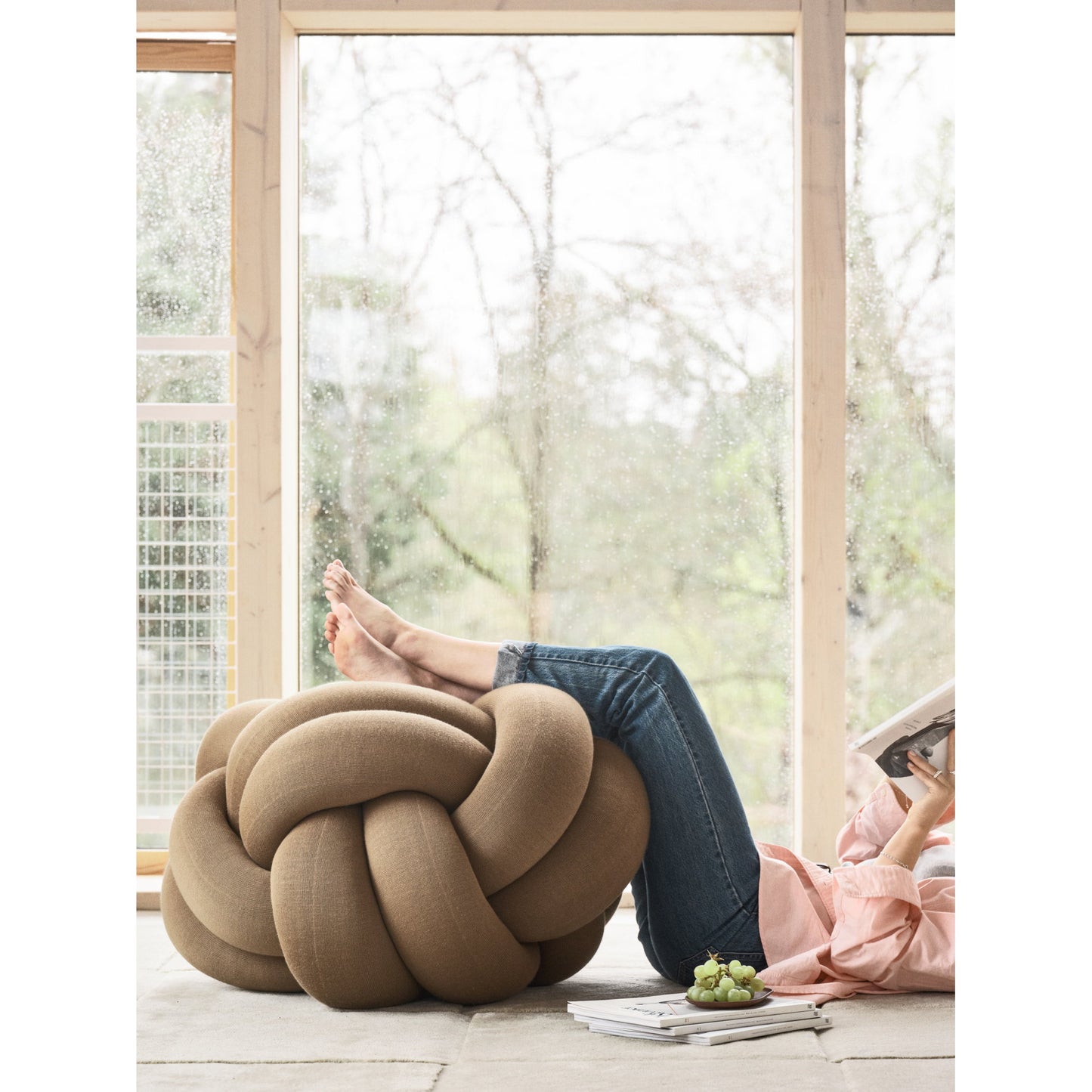 Knot Cushion XL - Camel