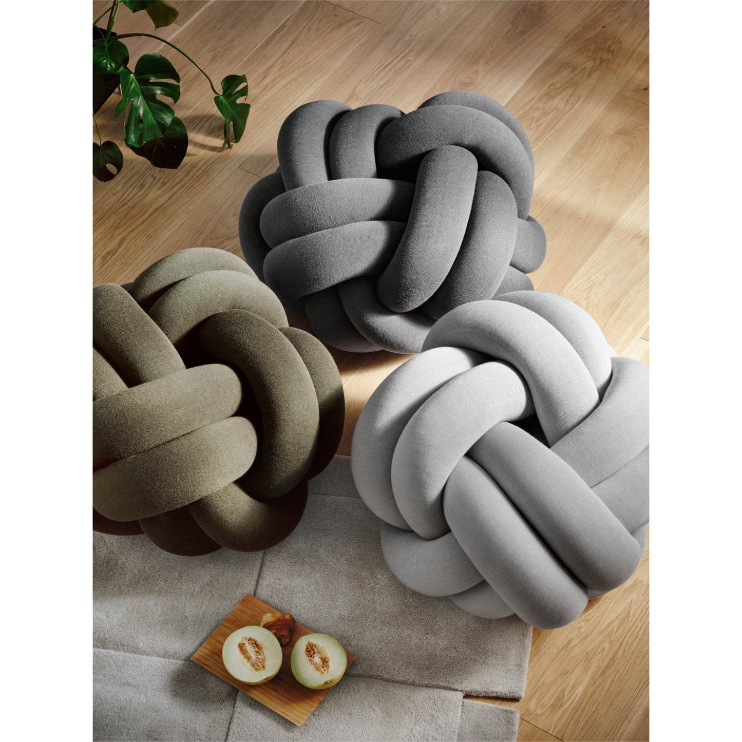 Knot Cushion XL - Forest Green