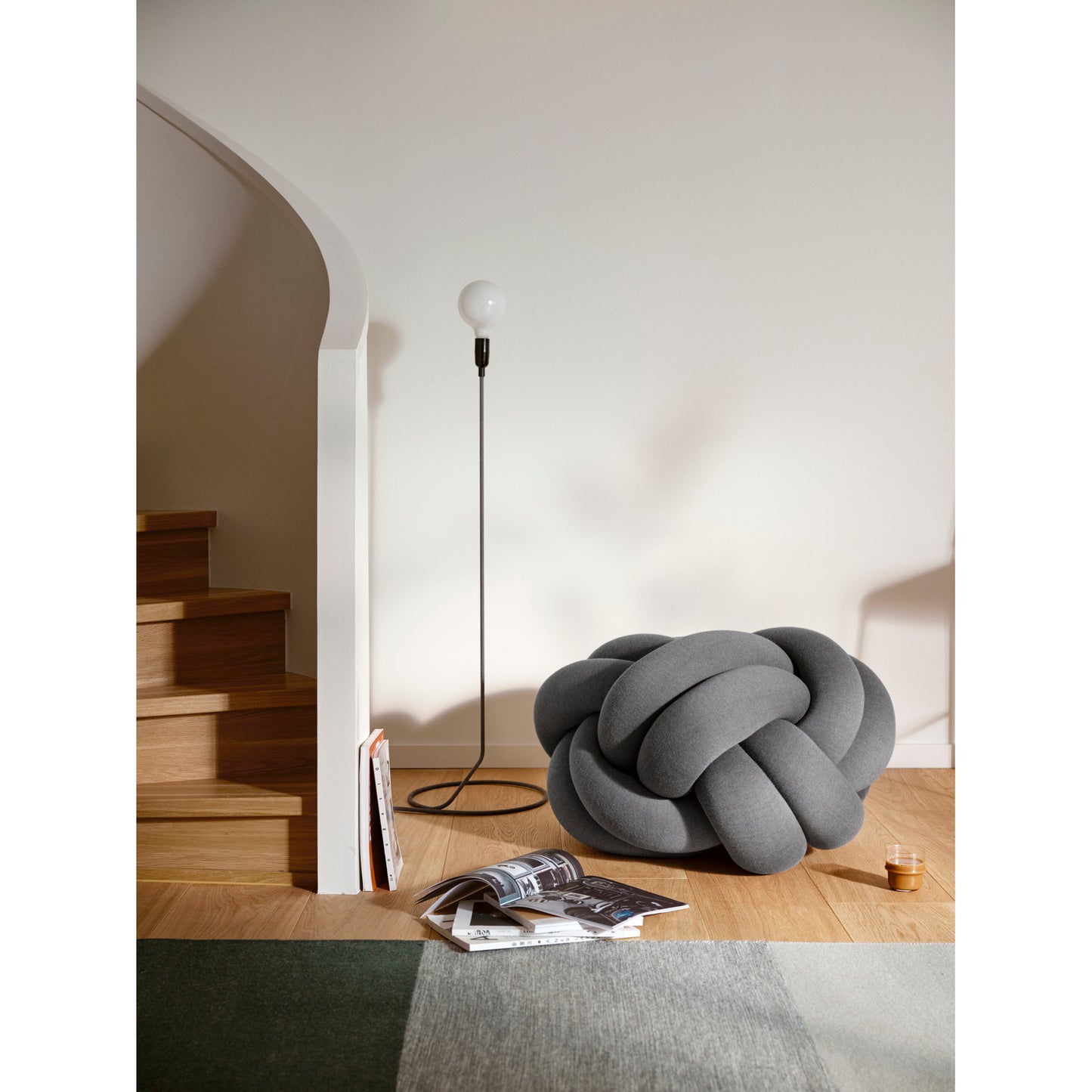 Knot Cushion XL - Gray