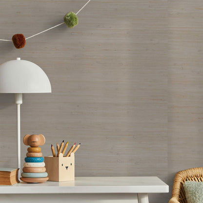 Knotted Jute Grasscloth Wallpaper - Khaki