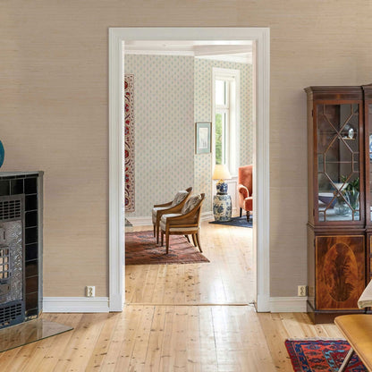 Knotted Jute Grasscloth Wallpaper - Light Natural