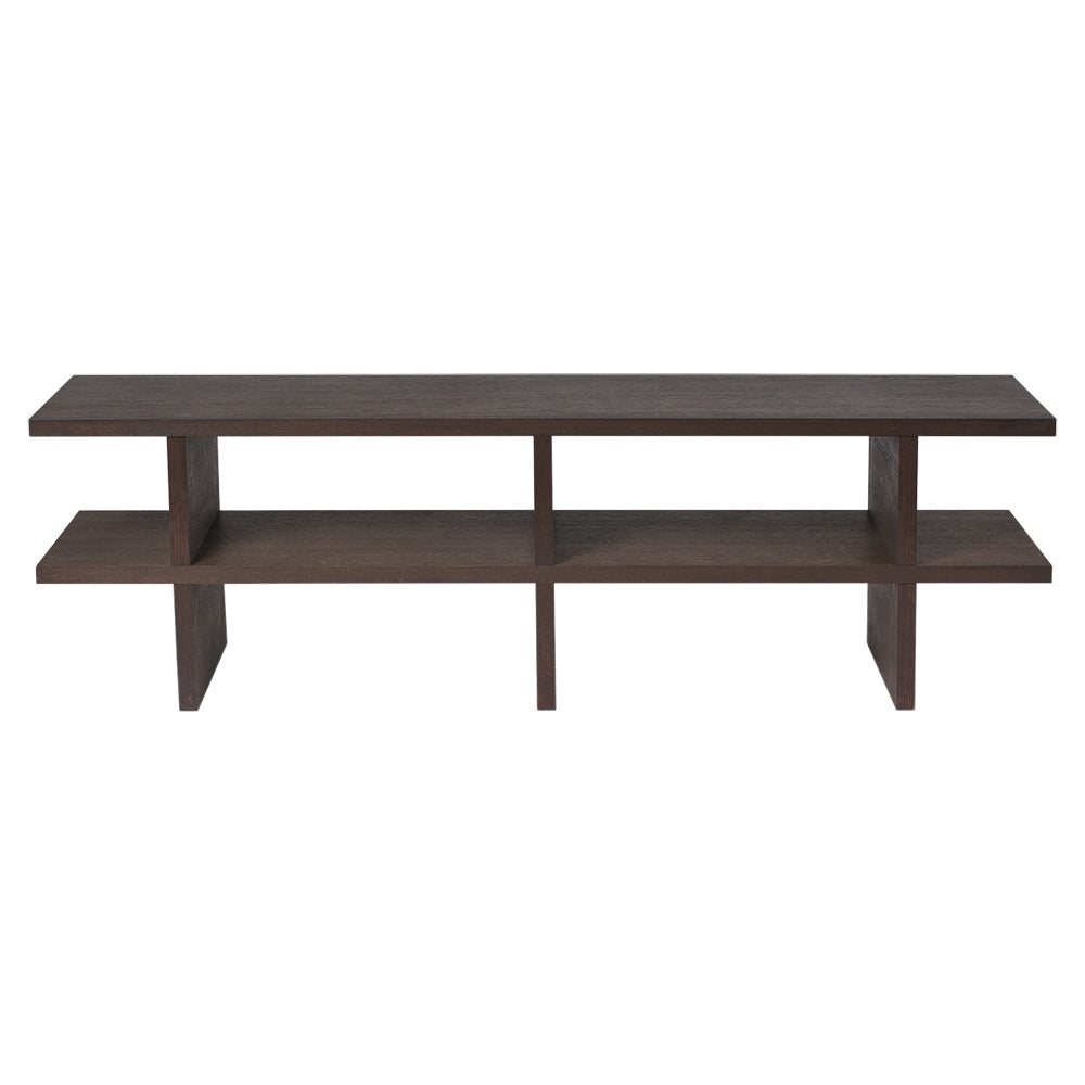 Kona Bench - Dark Stained Oak Veneer