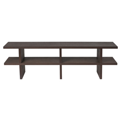 Kona Bench - Dark Stained Oak Veneer
