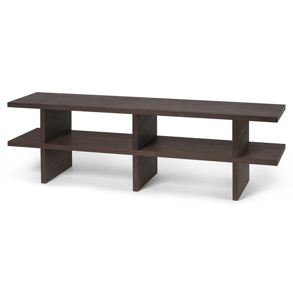 Kona Bench - Dark Stained Oak Veneer