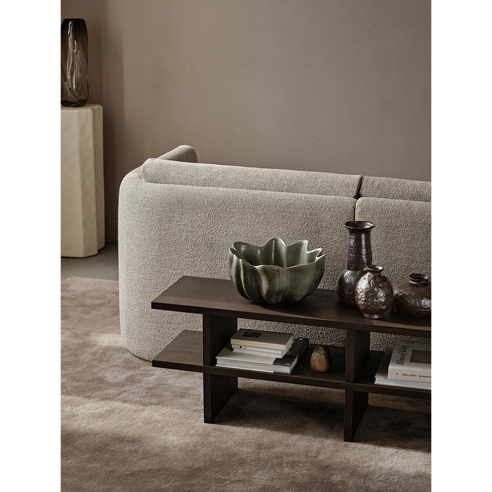 Kona Bench - Dark Stained Oak Veneer