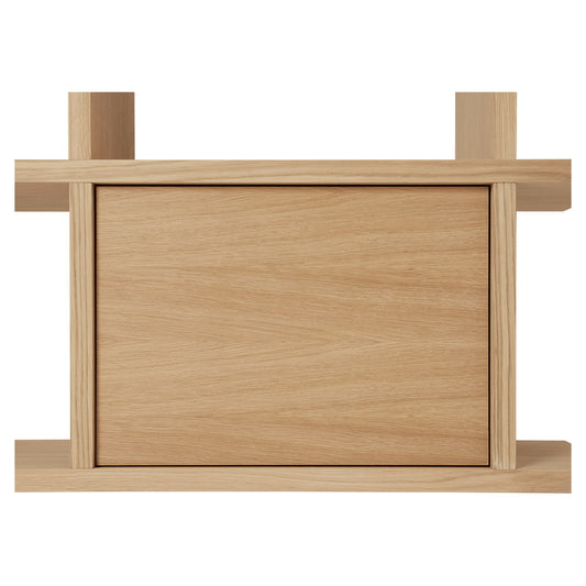 Kona Bookcase Cabinet Insert - Natural