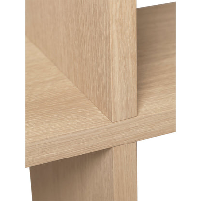 Kona Bookcase 3x6 - Natural Oak