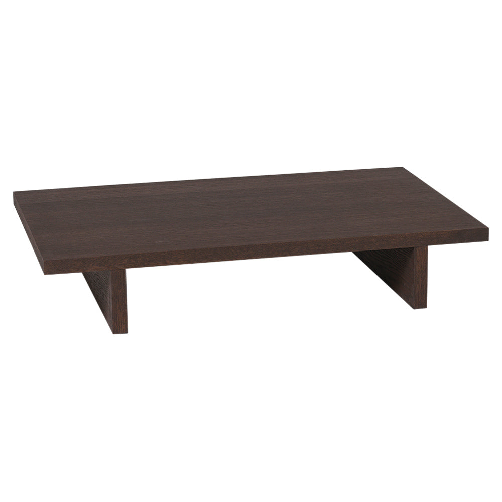 Kona Low Table - Dark Stained Oak Veneer