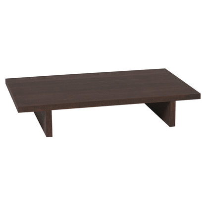 Kona Low Table - Dark Stained Oak Veneer