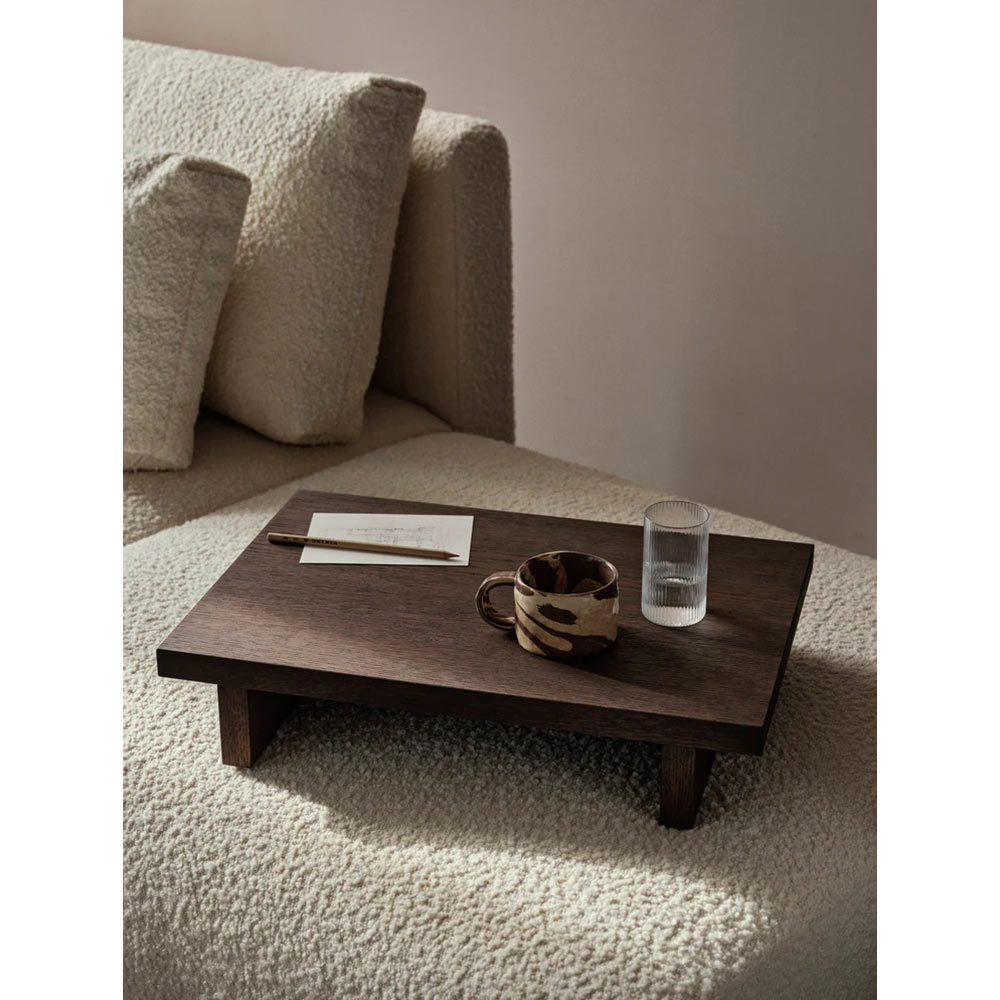 Kona Side Table - Dark Stained Oak Veneer