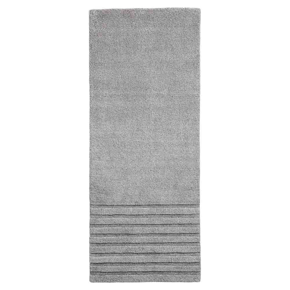 Kyoto Rectangular Rug - 31" x 78", Gray