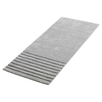 Kyoto Rectangular Rug - 31" x 78", Gray