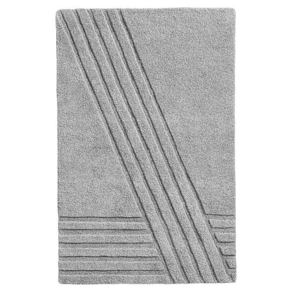 Kyoto Rectangular Rug - 35" x 55", Gray