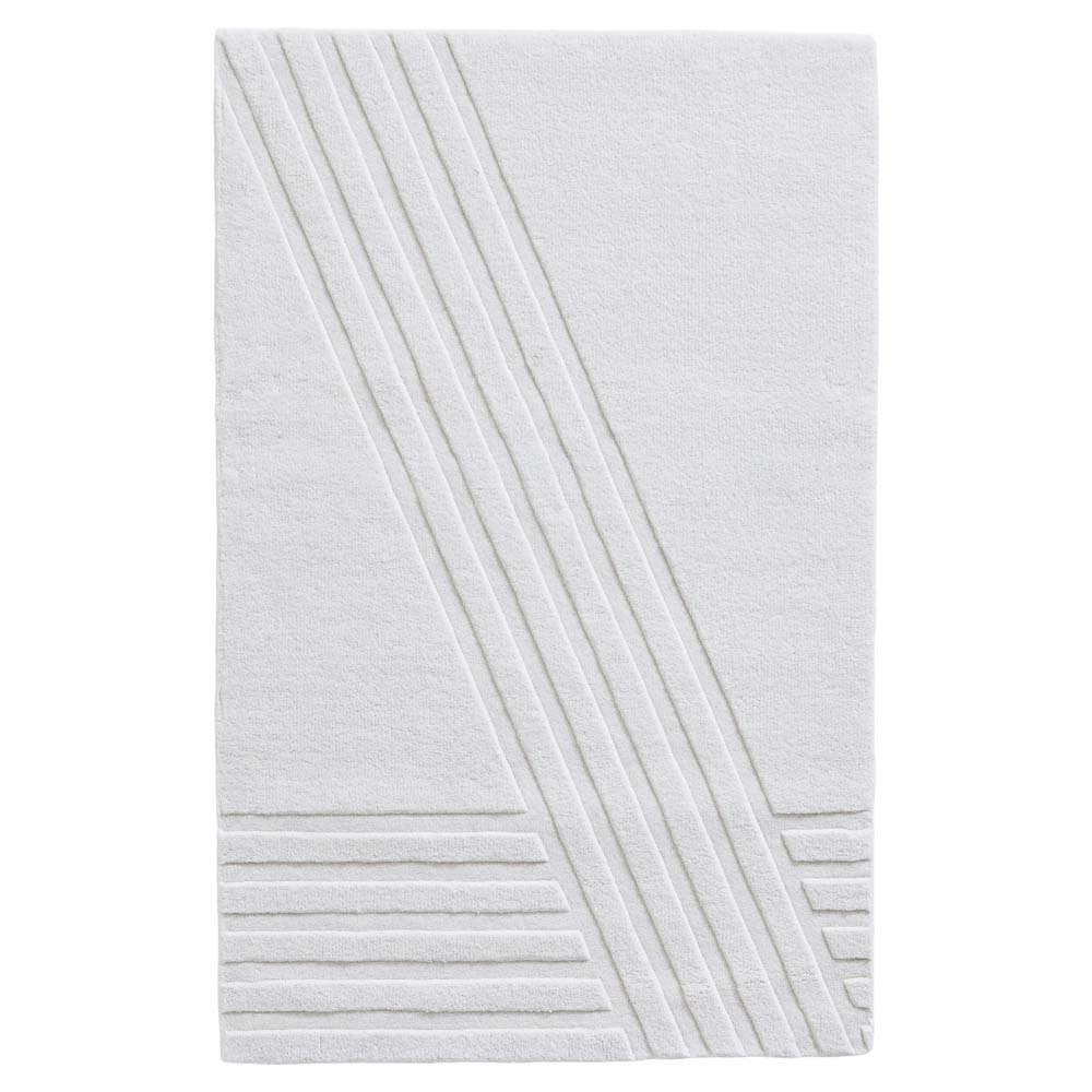 Kyoto Rectangular Rug - 35" x 55", Off White