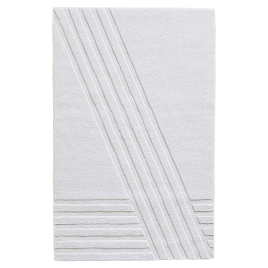 Kyoto Rectangular Rug - 35" x 55", Off White