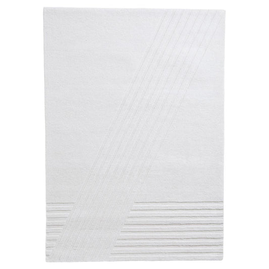 Kyoto Rectangular Rug - 66" x 94", Off White