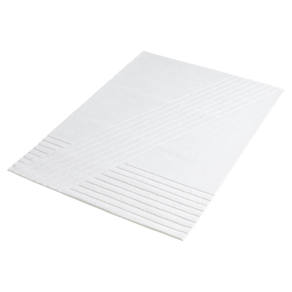 Kyoto Rectangular Rug - 66" x 94", Off White