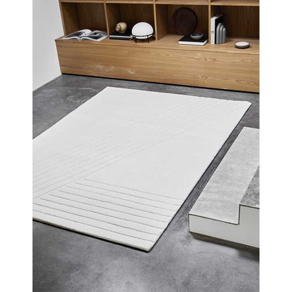 Kyoto Rectangular Rug - 66" x 94", Off White