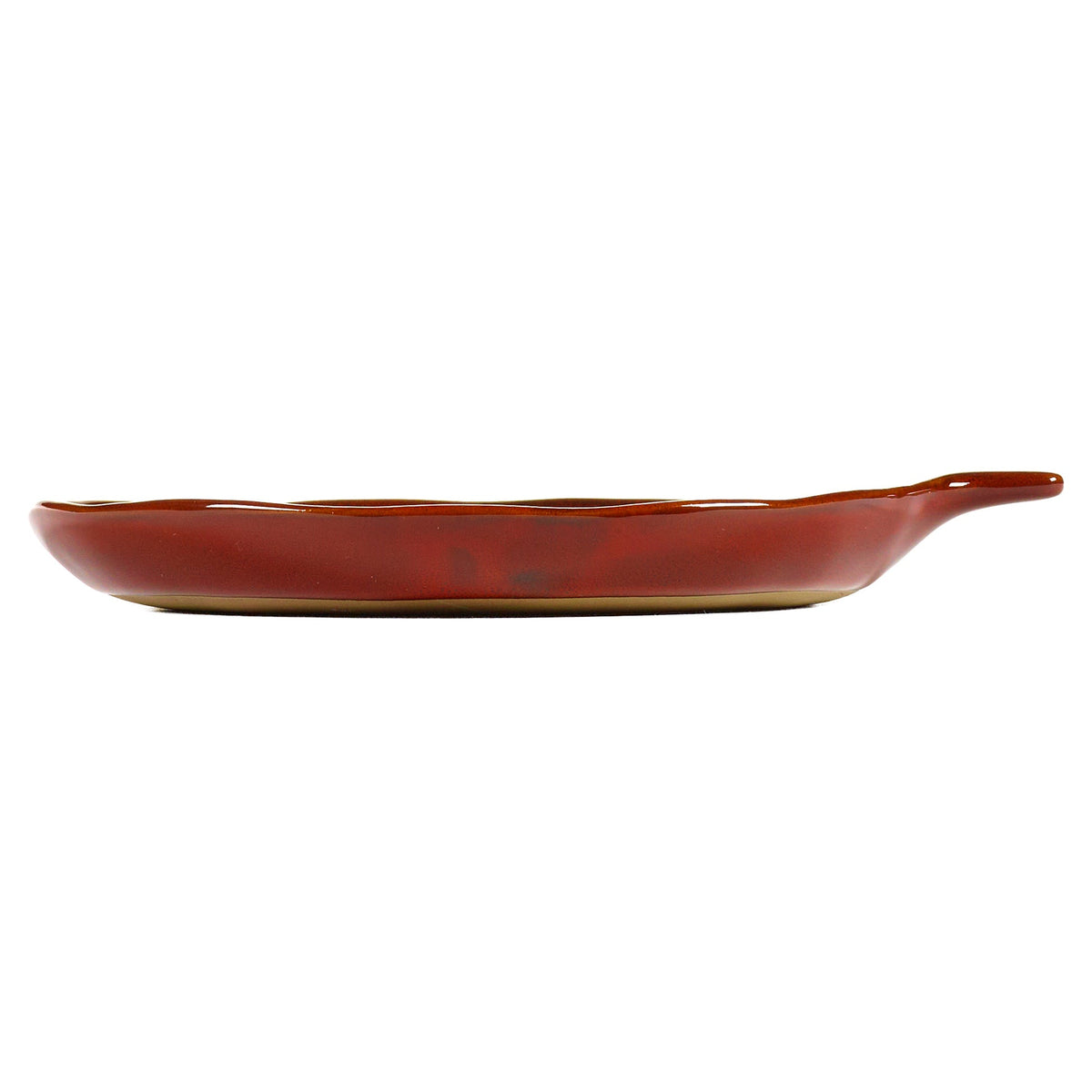 La Mère Venetian Red Handle Plate - Set of 2