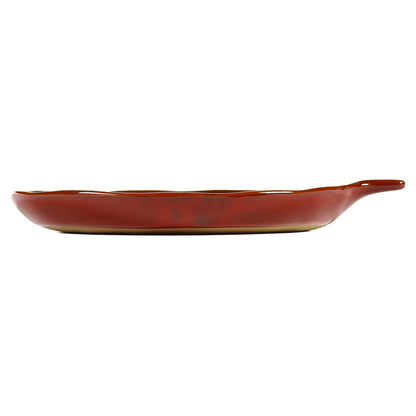 La Mère Venetian Red Handle Plate - Set of 2