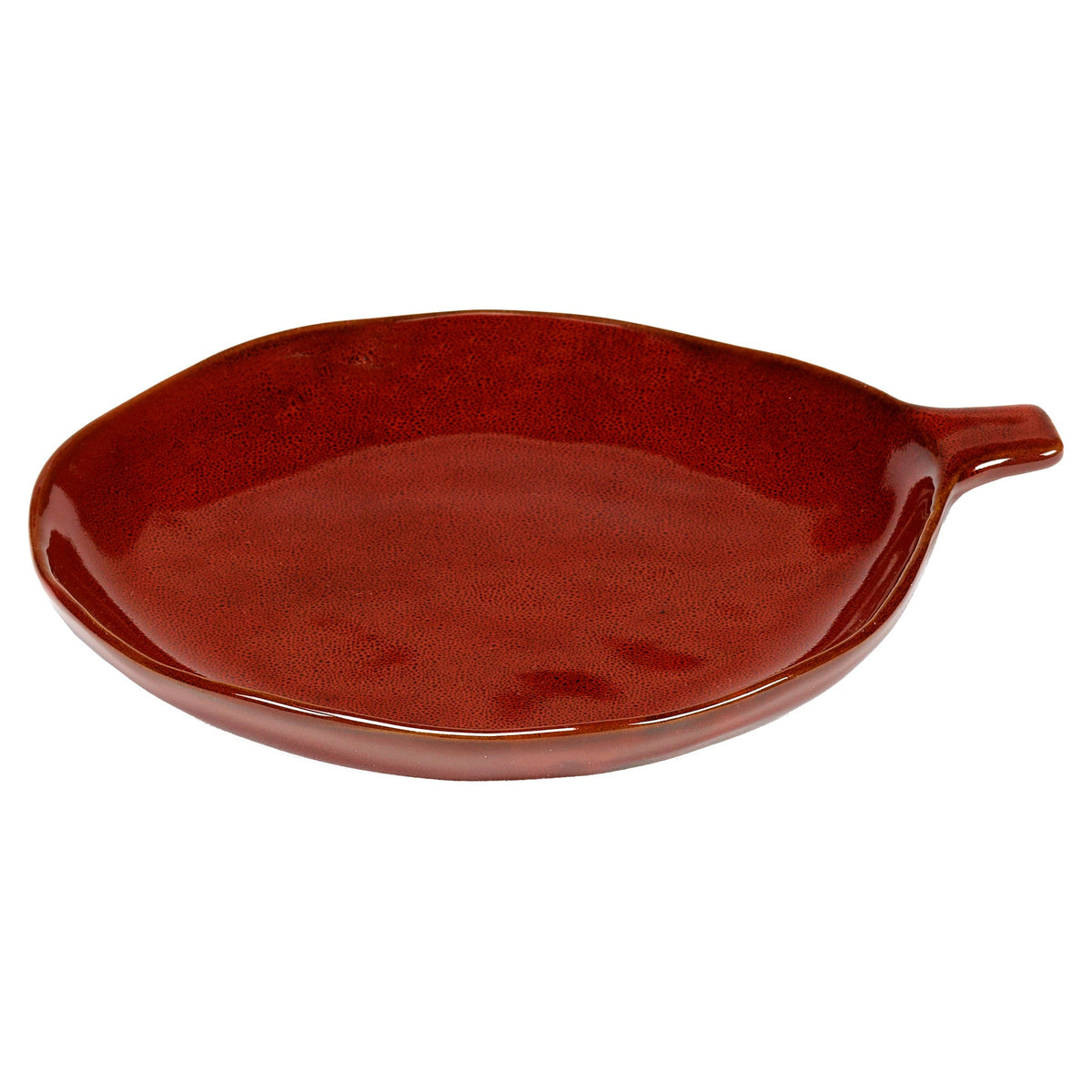 La Mère Venetian Red Handle Plate - Set of 2