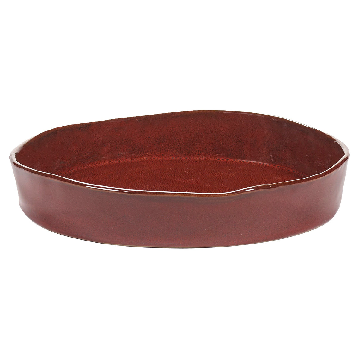 La Mère Venetian Red Medium Deep Plate - Set of 2