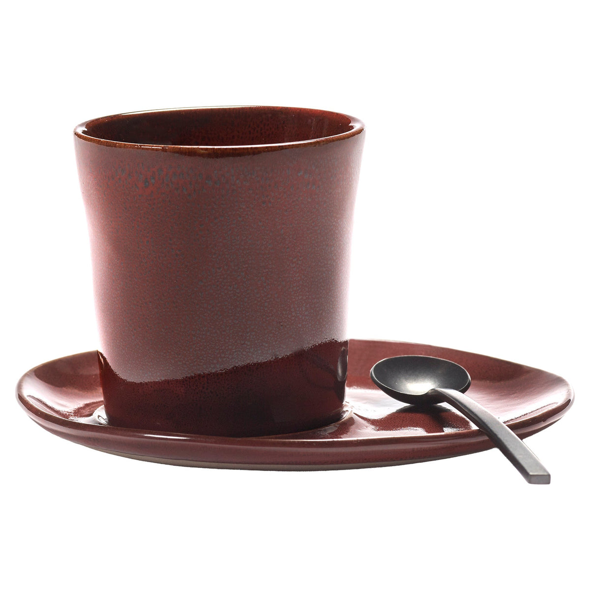 La Mère Venetian Red Saucer - Set of 4