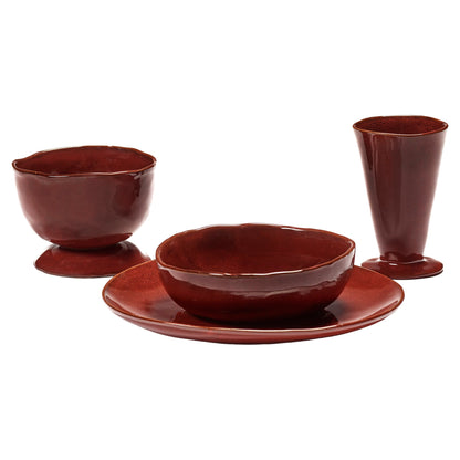 La Mère Venetian Red Starter Plate - Set of 4