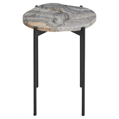 La Terra Occasional Side Table - Gray Melange