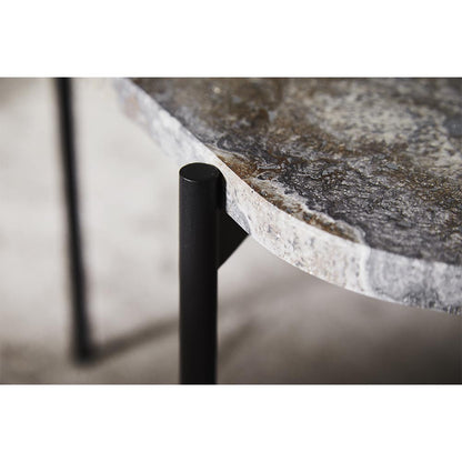 La Terra Occasional Side Table - Gray Melange