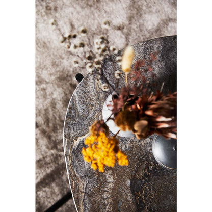 La Terra Occasional Side Table - Gray Melange