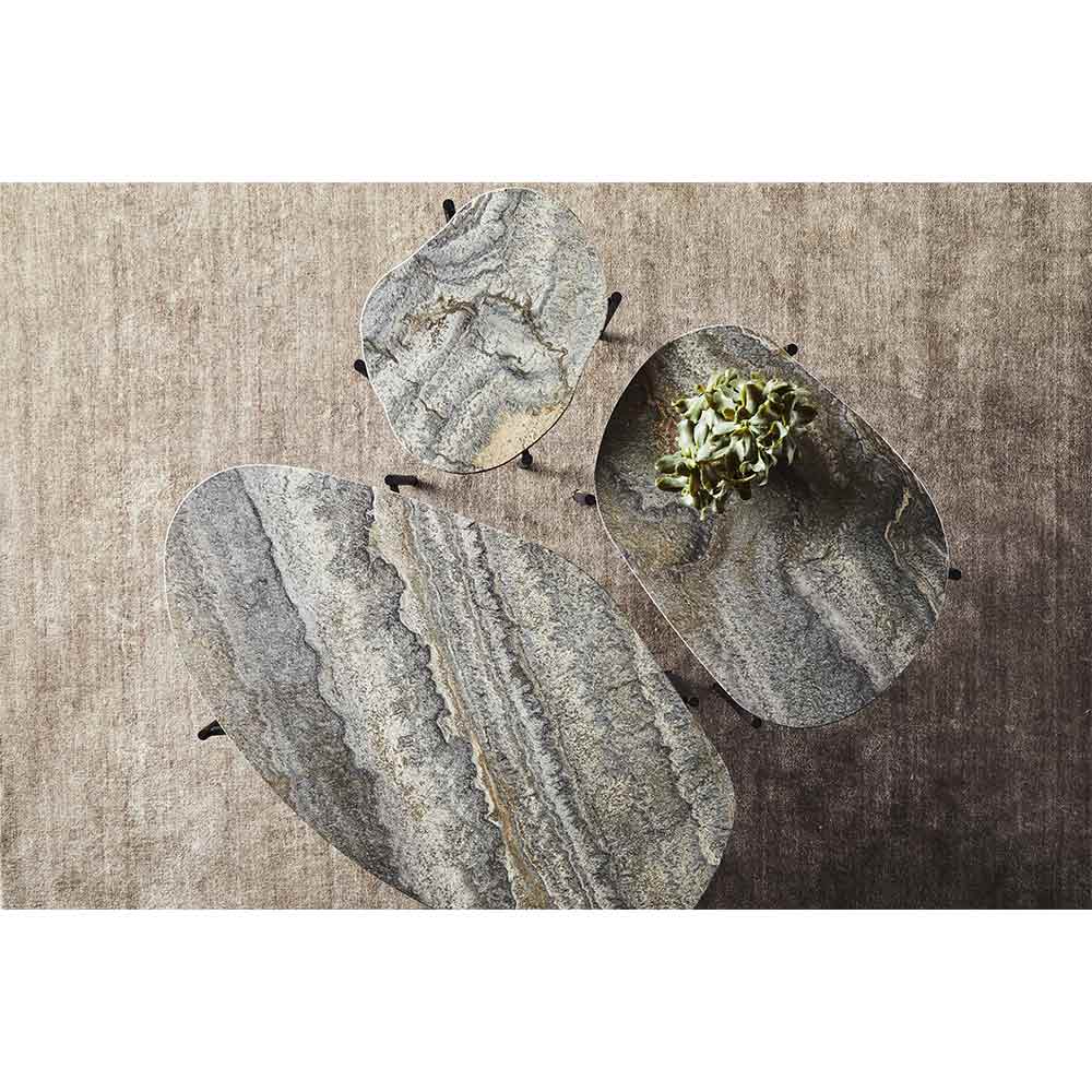 La Terra Occasional Side Table - Gray Melange