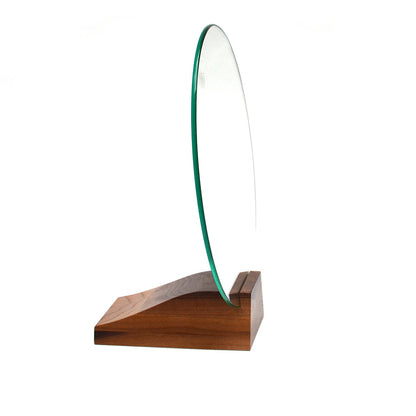 Lalou Mirror - Walnut Base