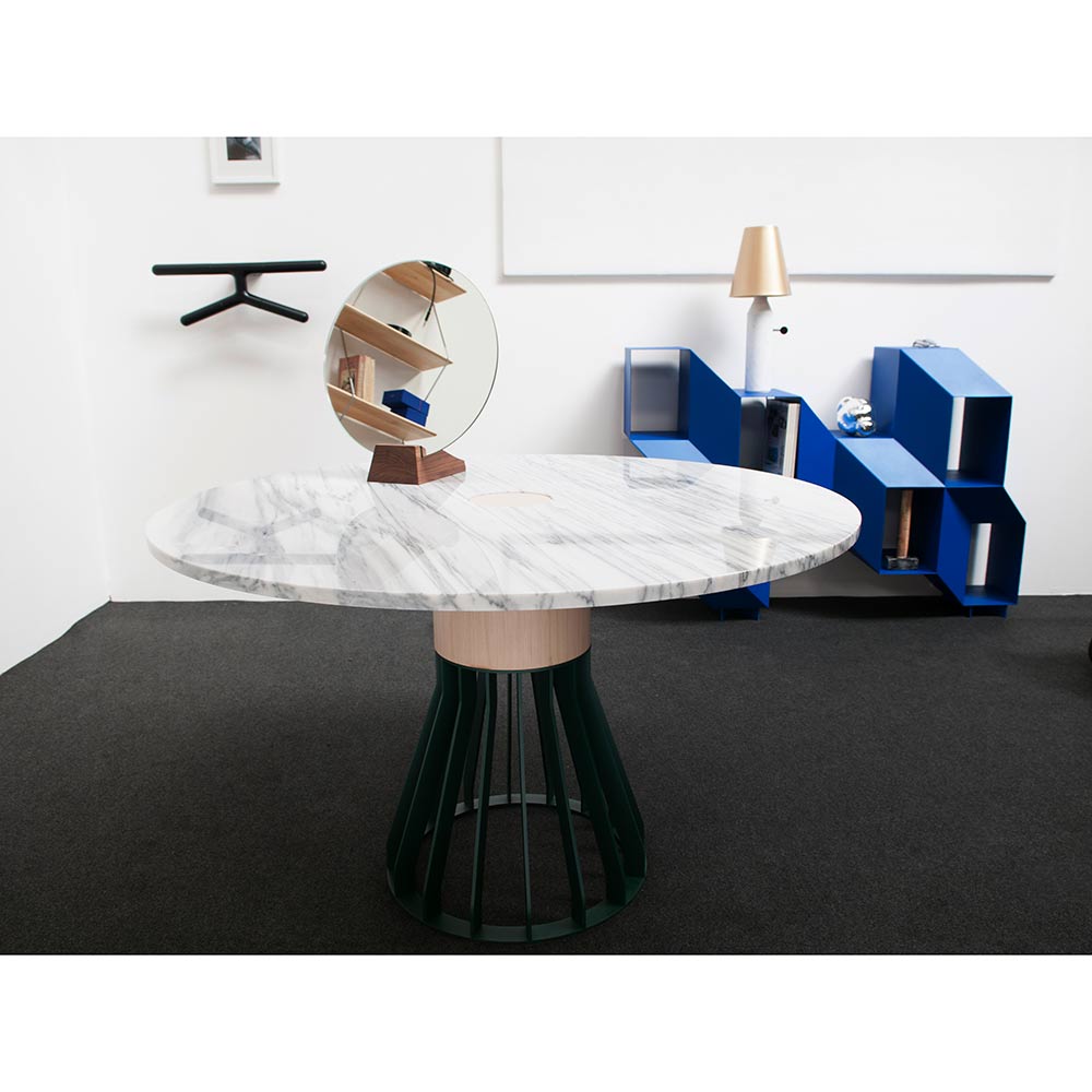 Lalou Mirror - Walnut Base