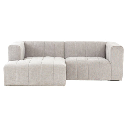 Langham Channeled 2-Piece Sectional - Napa Sandstone - Left Chaise