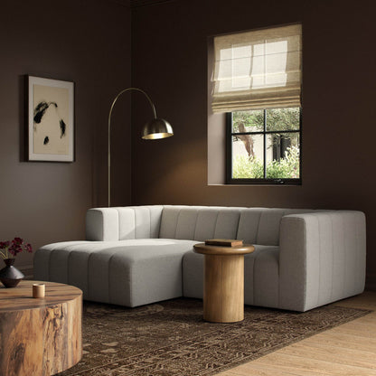 Langham Channeled 2-Piece Sectional - Napa Sandstone - Left Chaise