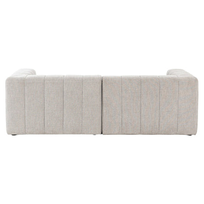 Langham Channeled 2-Piece Sectional - Napa Sandstone - Left Chaise
