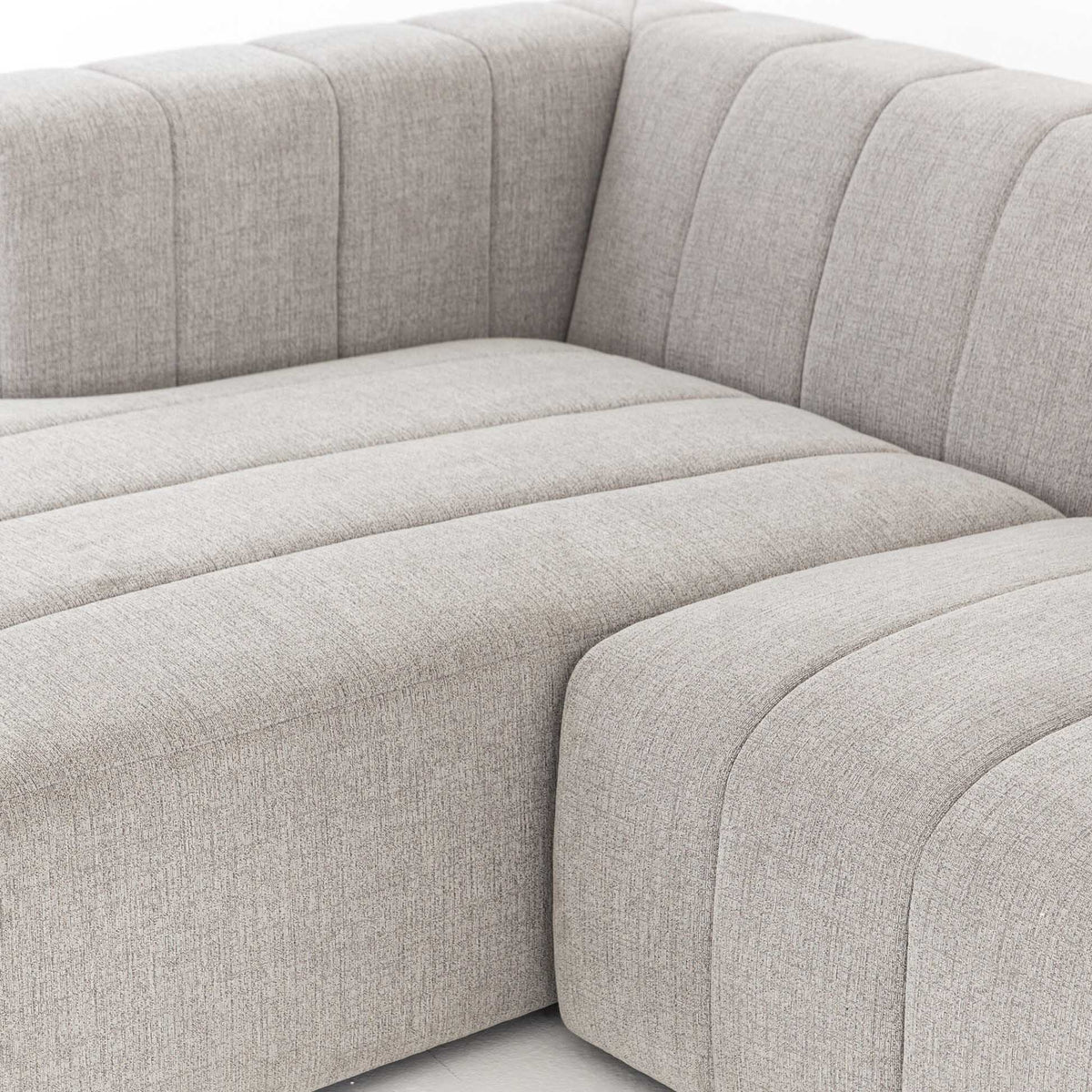 Langham Channeled 2-Piece Sectional - Napa Sandstone - Left Chaise