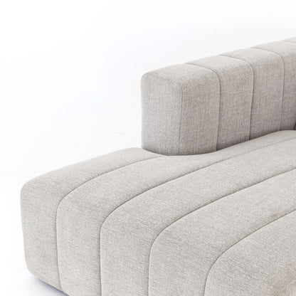 Langham Channeled 2-Piece Sectional - Napa Sandstone - Left Chaise