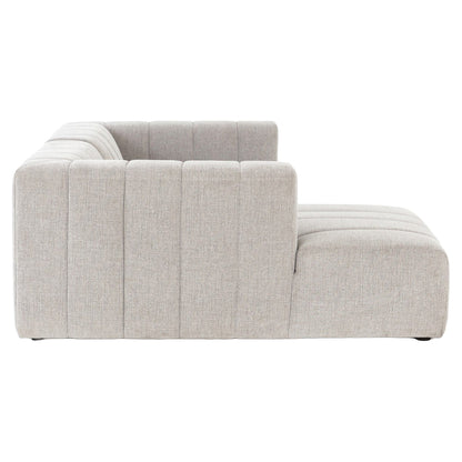 Langham Channeled 2-Piece Sectional - Napa Sandstone - Left Chaise