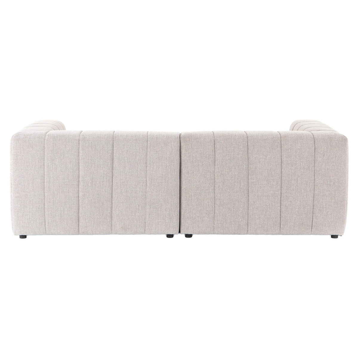 Langham Channeled 2-Piece Sectional - Napa Sandstone - Right Chaise
