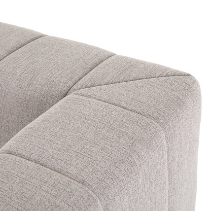 Langham Channeled 2-Piece Sectional - Napa Sandstone - Right Chaise