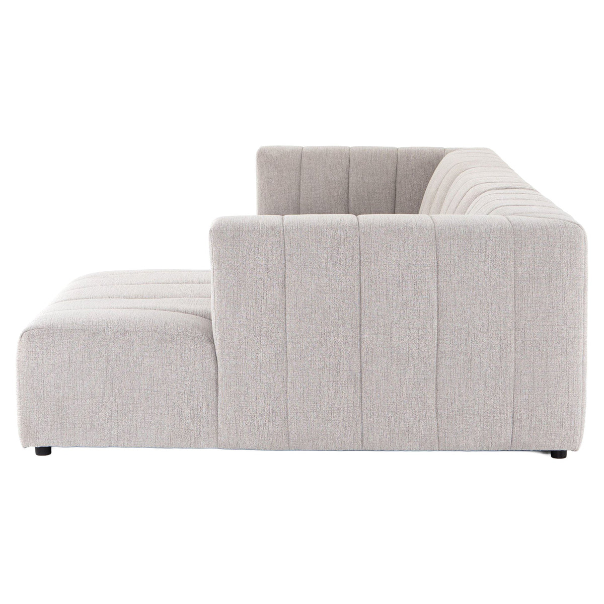 Langham Channeled 3-Piece Sectional - Napa Sandstone - Modular