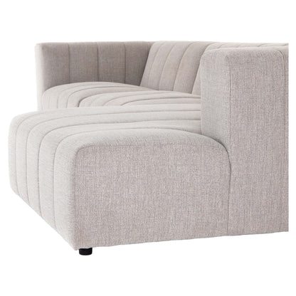 Langham Channeled 3-Piece Sectional - Napa Sandstone - Modular